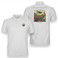 Thumbnail for VINTAGE G4445 - The Grape Harvest Hop - Double-Side Polo T-Shirt design on white