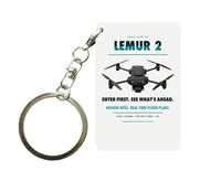 Thumbnail for BRINC LEMUR 2 Key Chain design on white key chain