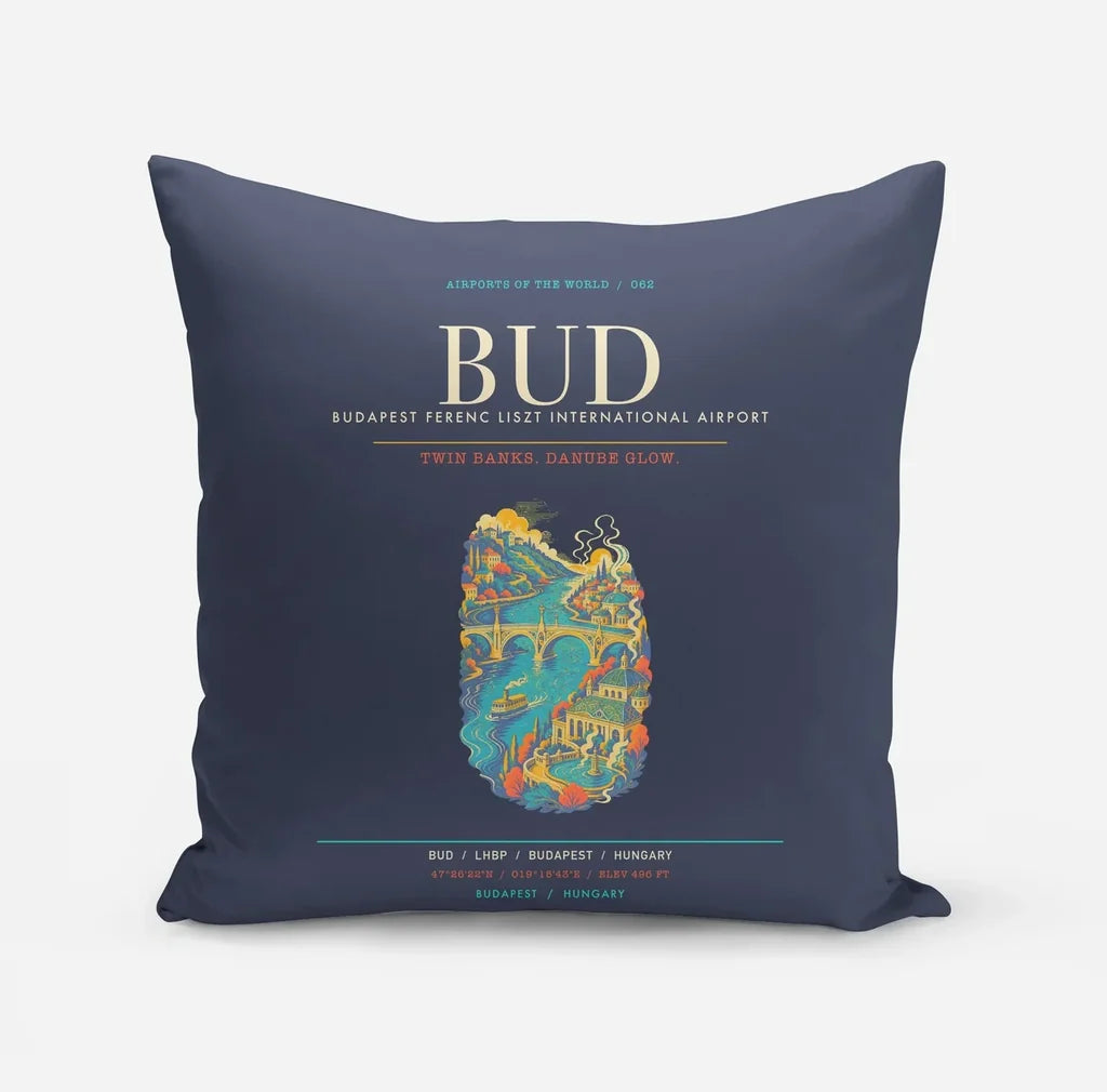 Budapest Ferenc Liszt International Airport BUD - Navy Blue