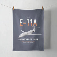 Thumbnail for E-11A BACN design on navy blue towel