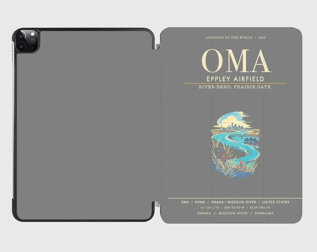 Omaha Eppley Airfield OMA - Gray