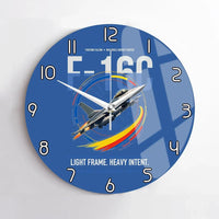 Thumbnail for F-16C Fighting Falcon design on blue no frame wall clock