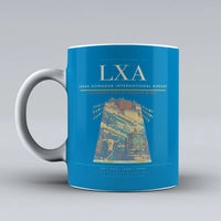 Thumbnail for Gonggar International Airport LXA Mug design on turquoise lhasa