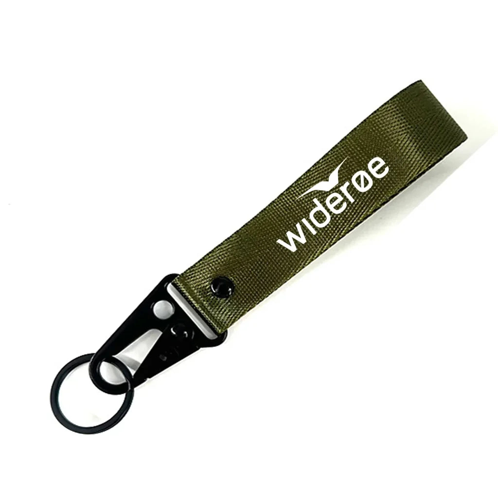Wideroe Airlines Hawk-shaped key chain, Dark Green+NO NAME