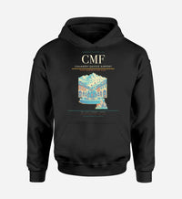 Thumbnail for Chambéry-Savoie Airport (CMF) design on black hoodie single-side print
