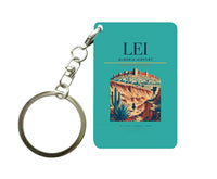 Thumbnail for Almería Airport (LEI) design on turquoise key chain
