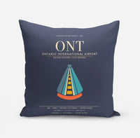 Thumbnail for Ontario International Airport ONT - Navy Blue