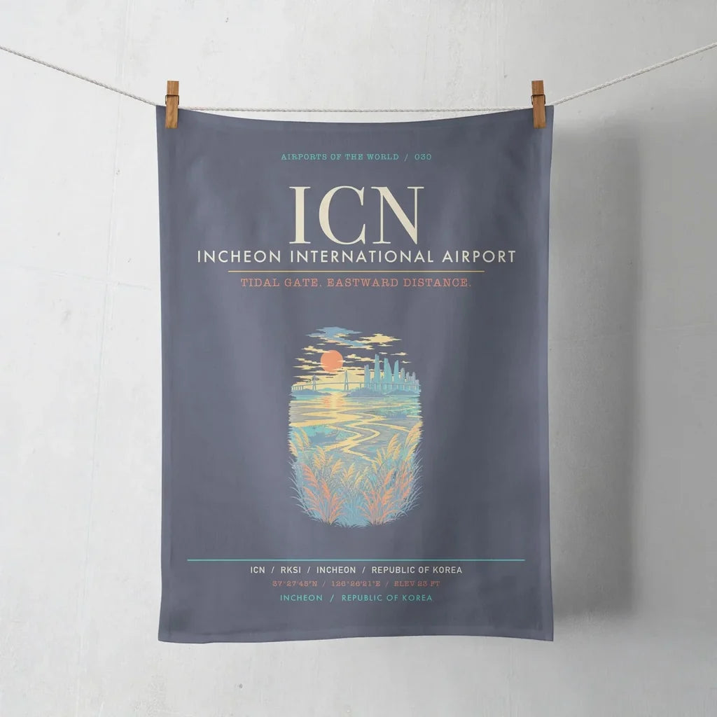 Incheon International Airport ICN - Navy Blue