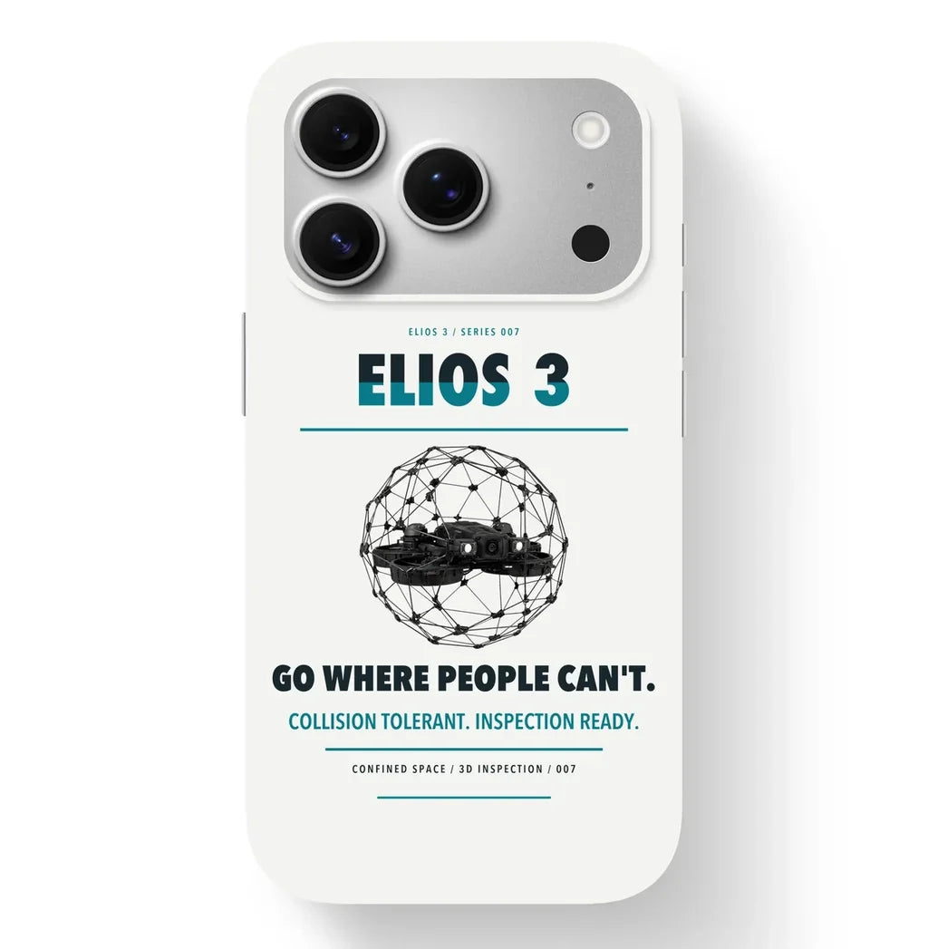Flyability Elios 3 Case design on white iphone case