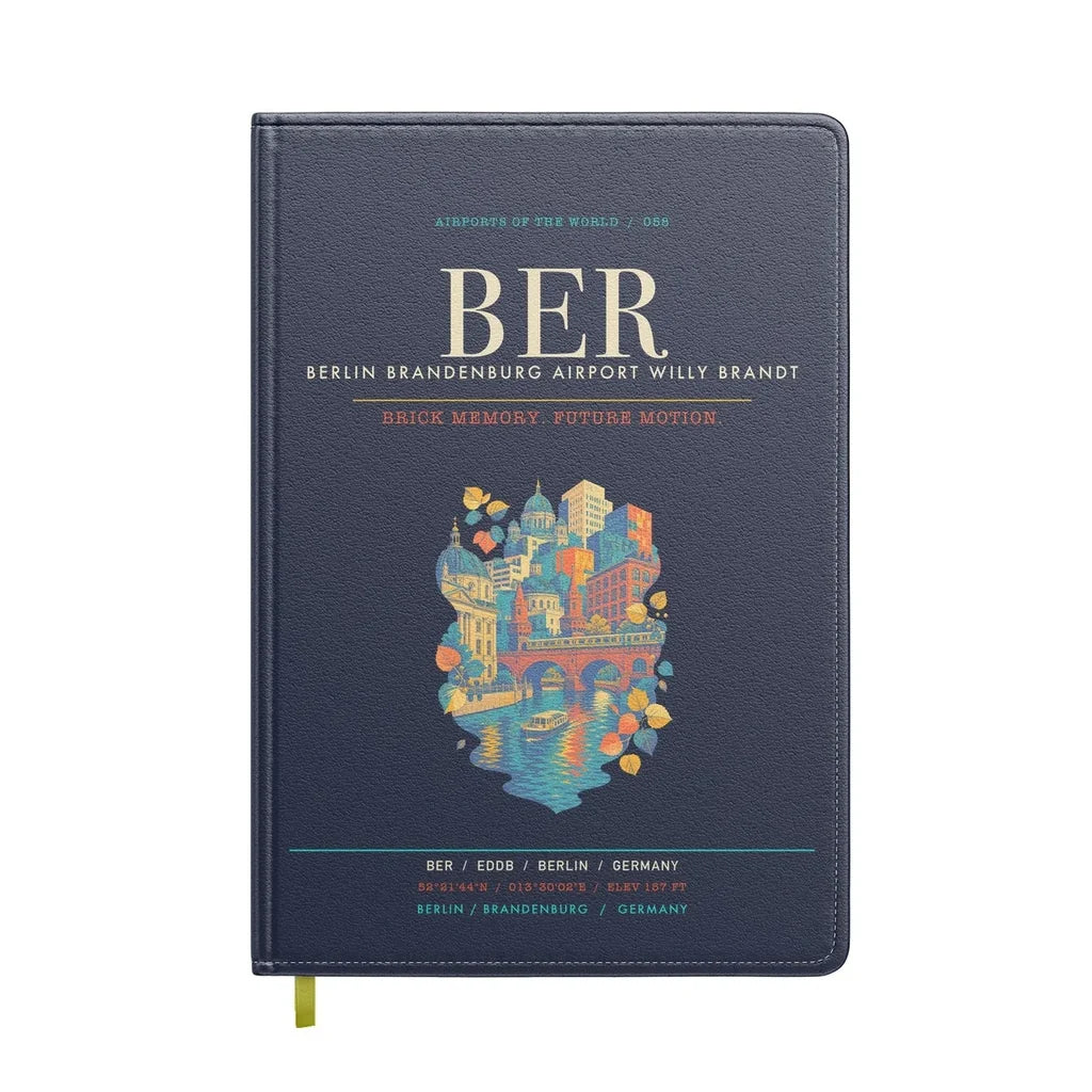 Berlin Brandenburg Airport Willy Brandt BER - Navy Blue