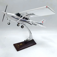 Thumbnail for Classic CESSNA 172 SKYHAWK Airplane Model (1:60 Scale 28CM) - view 16
