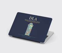 Thumbnail for Douala International Airport (DLA) design on navy blue MacBook case