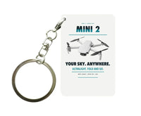 Thumbnail for DJI Mini 2 Key Chain design on white key chain