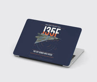 Thumbnail for Saab J 35F Draken design on navy blue MacBook case