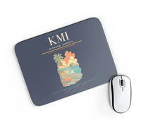 Thumbnail for Miyazaki Airport (KMI) design on navy blue rectangle mouse pad