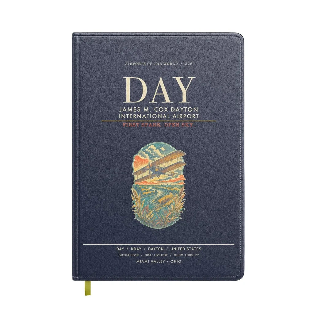 James M. Cox Dayton International Airport DAY - Navy Blue