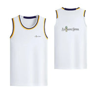 Thumbnail for Air Traffic Control Designed Basketball Style Sports Tank Tops - view 16