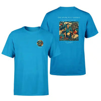 Thumbnail for VINTAGE G4264 - The Spark Plug Sermon - Double-Side T-Shirt design on turquoise double side t shirt