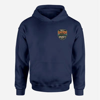 Thumbnail for Customisable Retro BELL HUEY UH-1 Hoodie - view 16