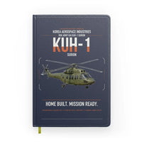 Thumbnail for Korea Aerospace Industries KUH-1 Surion design on navy blue notebook