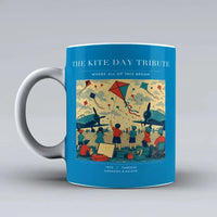 Thumbnail for VINTAGE G4434 - The Kite Day Tribute - Ceramic Mug design on turquoise