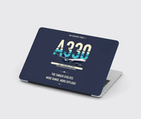 Thumbnail for Airbus A330 MRTT+ design on navy blue MacBook case