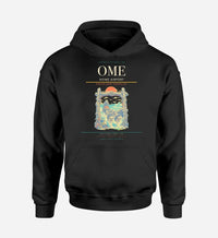 Thumbnail for Nome Airport (OME) design on black hoodie single-side print