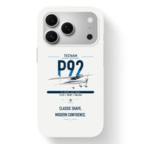 Thumbnail for Tecnam P92 Echo MkII design on white magsafe iphone case, for iPhone 17 Pro