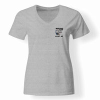 Thumbnail for Boeing 737 & Leap 1B Designed V-Neck T-Shirts - view 16