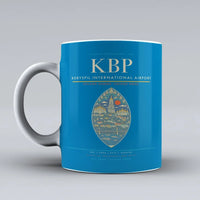 Thumbnail for Boryspil International Airport KBP Mug - Turquoise