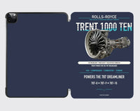 Thumbnail for TRENT 1000 TEN design on navy blue ipad tablet case