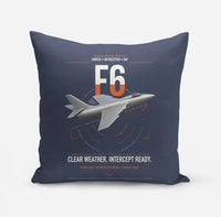 Thumbnail for Hawker Hunter F6 design on navy blue pillow