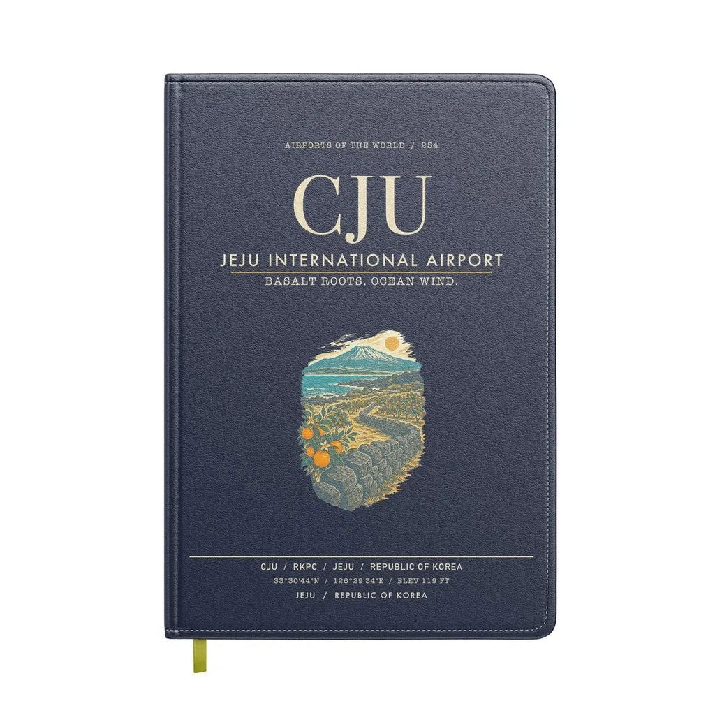 Jeju International Airport CJU - Navy Blue