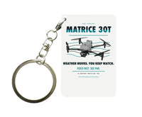 Thumbnail for DJI Matrice 30T Key Chain design on white key chain