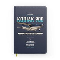 Thumbnail for Daher Kodiak 900 design on navy blue notebook