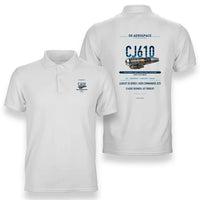Thumbnail for CJ610 design on white polo