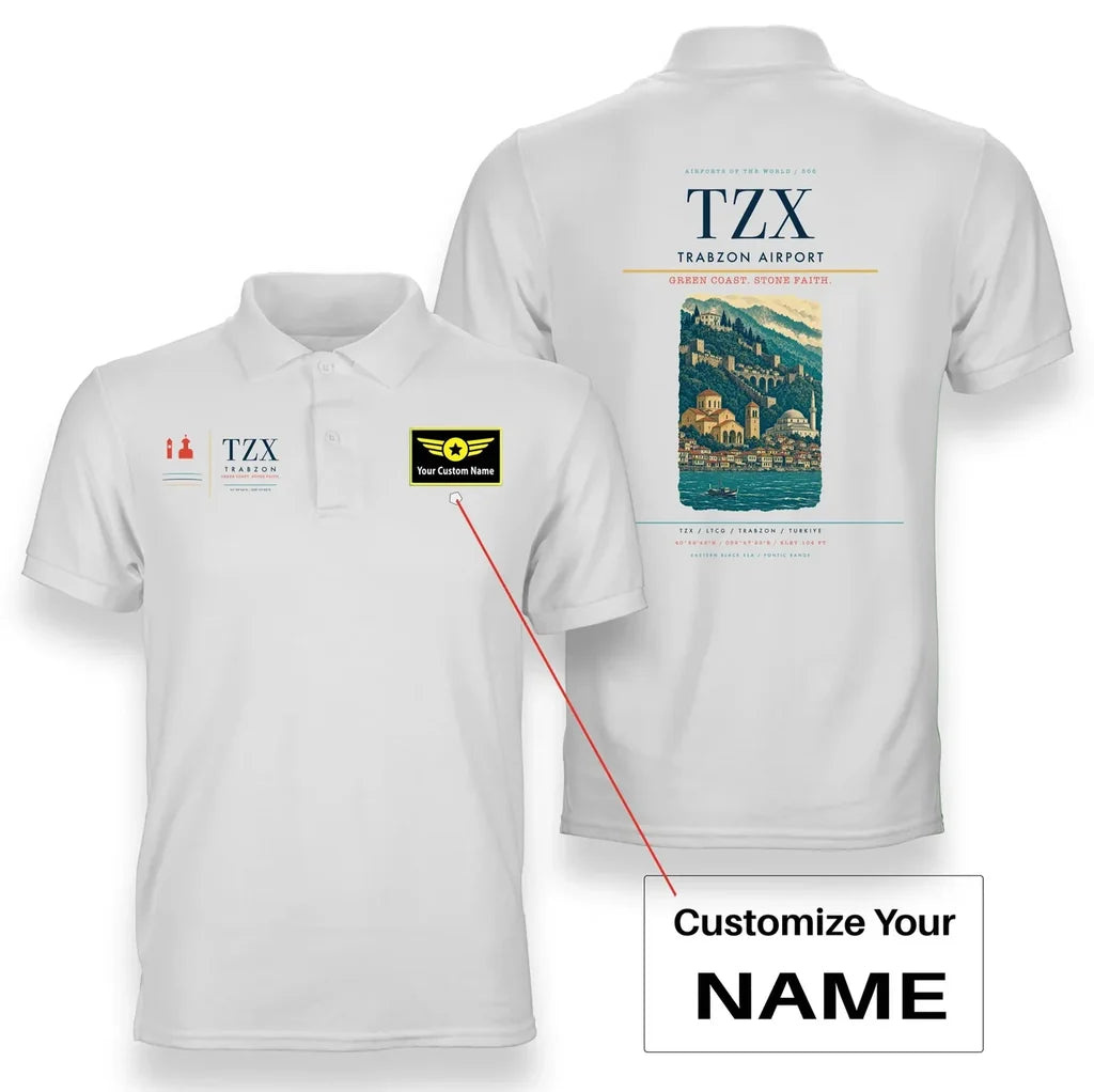 Trabzon Airport TZX White+Name