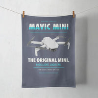 Thumbnail for DJI Mavic Mini design on navy blue towel