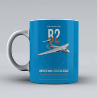 Thumbnail for Handley Page Victor B2 design on turquoise ceramic mug, double-side print