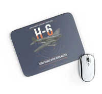 Thumbnail for Heinkel He 111H-6 design on navy blue rectangle mouse pad