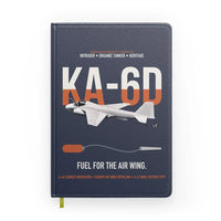 Thumbnail for KA-6D Intruder design on navy blue notebook