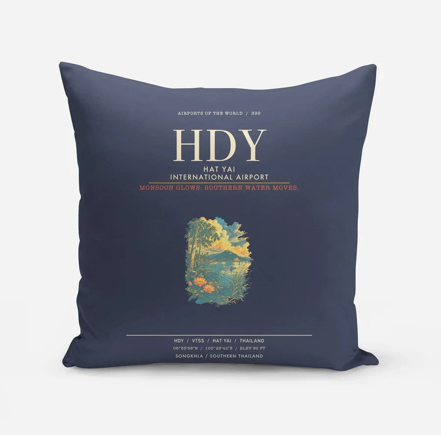 Hat Yai International Airport HDY - Navy Blue