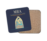 Thumbnail for Moi International Airport (MBA) design on navy blue 1 piece coaster