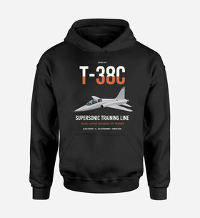 Single-Side Printing — T-38C Talon Double-Side Hoodie