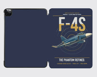 Thumbnail for F-4S Phantom II design on navy blue ipad tablet case