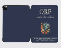 Thumbnail for Norfolk International Airport (ORF) design on navy blue ipad tablet case