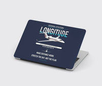 Thumbnail for Cessna Citation Longitude design on navy blue MacBook case