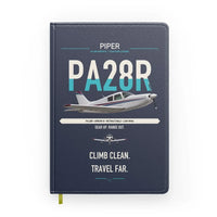Thumbnail for Piper PA-28R Arrow III design on navy blue notebook