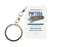 Thumbnail for PW150A Key Chain design on white key chain