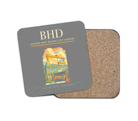 Thumbnail for George Best Belfast City Airport BHD Coaster 1-Piece - Gray